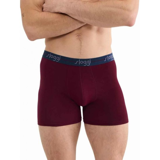 313.BOXER SLOGGI MEN START SHORT 0033 2 τεμμάχια