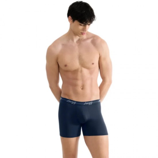 313.BOXER SLOGGI MEN START SHORT M021 2 τεμμάχια