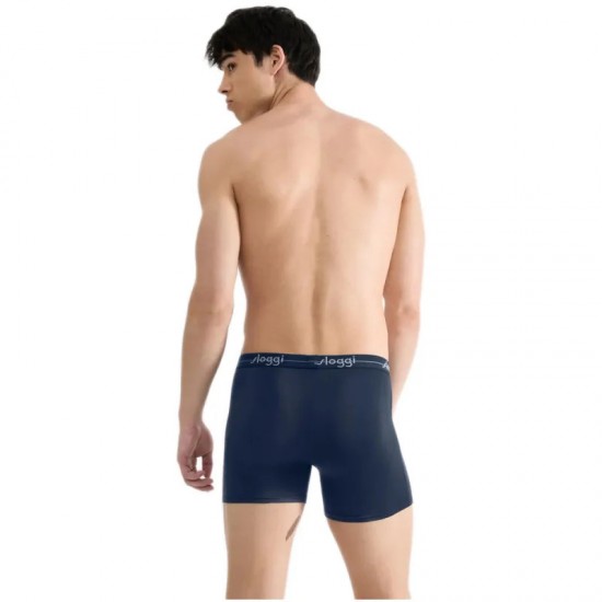 313.BOXER SLOGGI MEN START SHORT M021 2 τεμμάχια