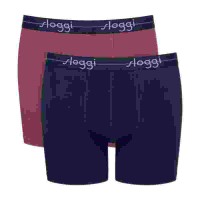 313.BOXER SLOGGI MEN START SHORT M021 2 τεμμάχια 