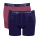 313.BOXER SLOGGI MEN START SHORT M021 2 τεμμάχια