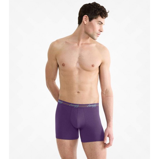 312.BOXER SLOGGI MEN START SHORT M025 2 τεμμάχια
