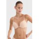 Σουτιέν Push-up Pure Micro Μπεζ