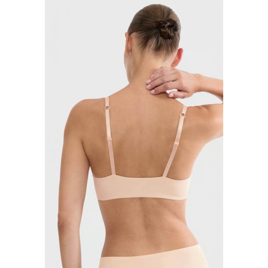 Σουτιέν Push-up Pure Micro Μπεζ