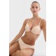 Σουτιέν Push-up Pure Micro Μπεζ