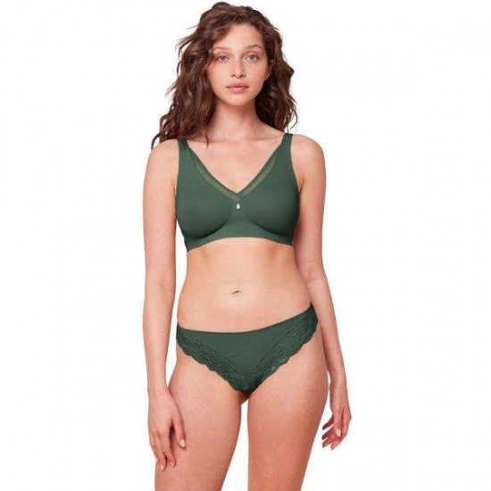 SLIP TAI TRIUMPH LOVELY MICRO πράσινο σκούρο