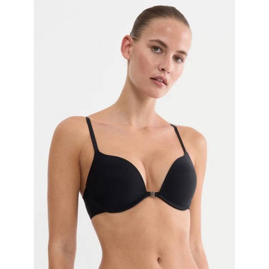 Σουτιέν Push-up Pure Micro Μαύρο