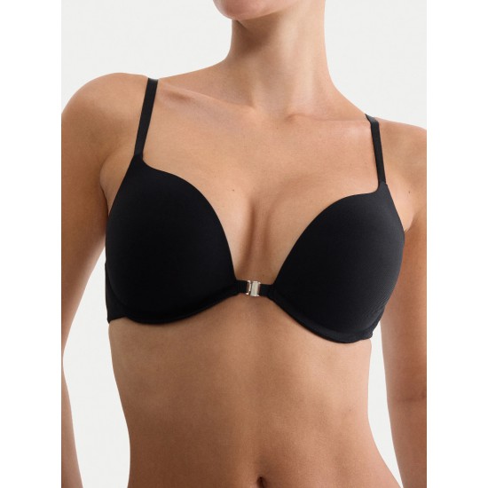 Σουτιέν Push-up Pure Micro Μαύρο