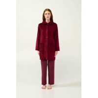Γυναικεία Κουμπωτή Fleece Ρόμπα VAMP