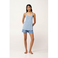 Φλοράλ Baby Doll Micromodal Vamp