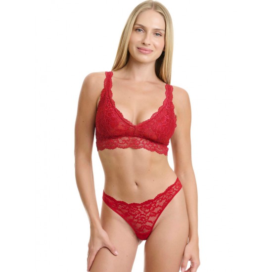 Bralette από δαντέλα με αφαιρούμενα cups walk