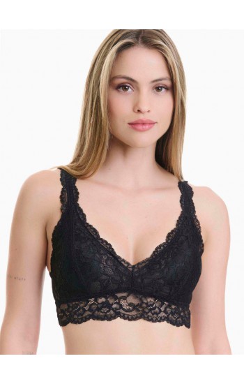 Bralette από δαντέλα με αφαιρούμενα cups walk