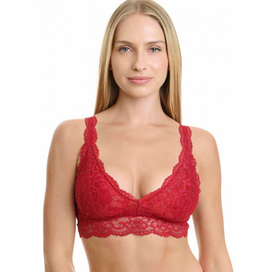 Bralette από δαντέλα με αφαιρούμενα cups walk
