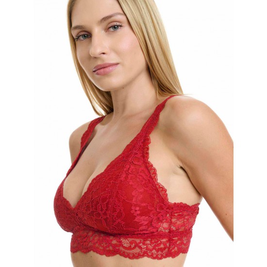 Bralette από δαντέλα με αφαιρούμενα cups walk