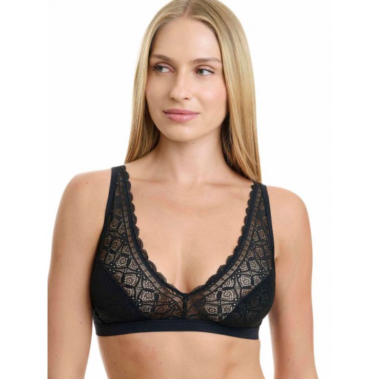 Τριγωνικό bralette από δαντέλα